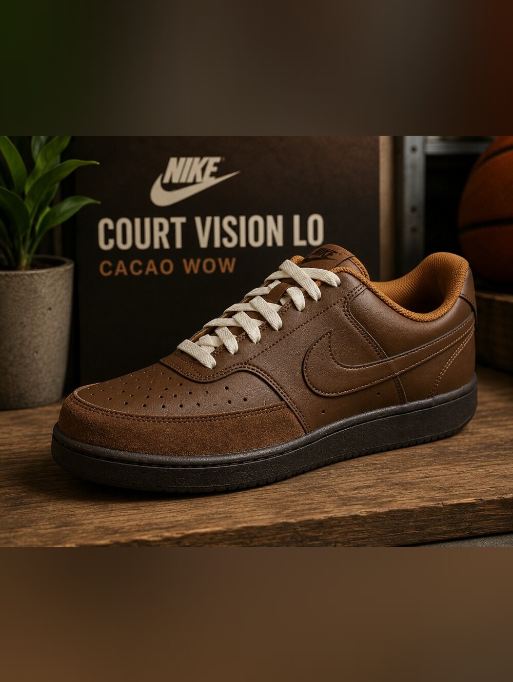 Nike Court Vision Low “Cacao Wow” – M 8.5/W 🤎 Style: Court Vision Low